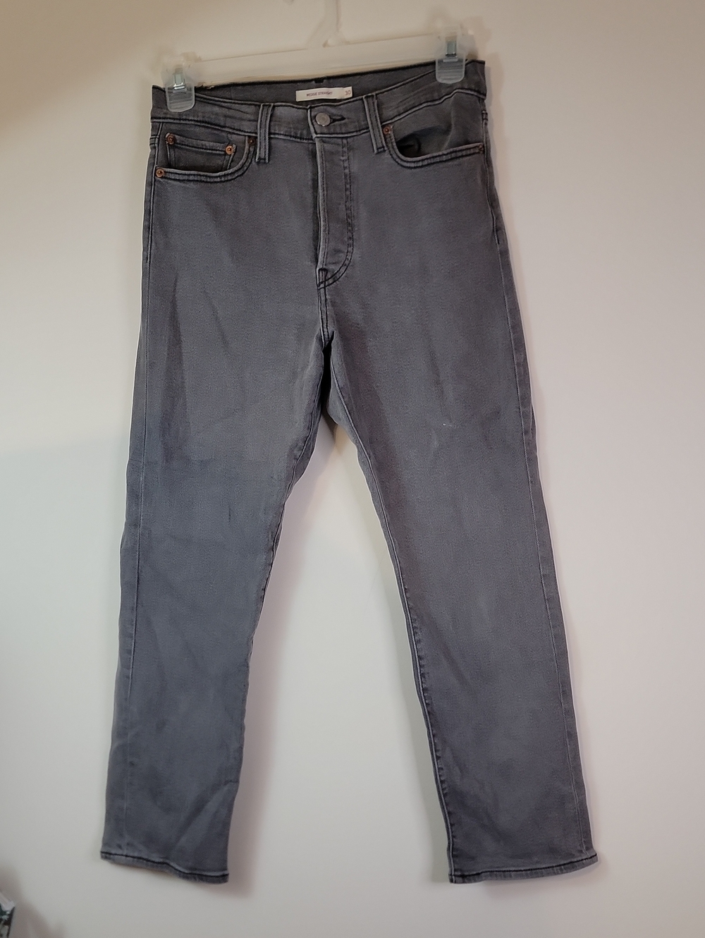 Levi's Slim Straight Gray Jeans